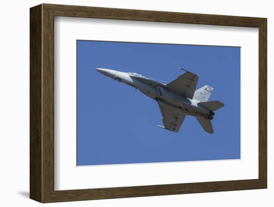 USA, Oregon, Hillsboro, FA-18F Super Hornet.-Rick A Brown-Framed Photographic Print