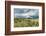 USA, Oregon, Hood River. Mt. Hood Looms over Apple Orchard-Richard Duval-Framed Photographic Print