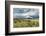 USA, Oregon, Hood River. Mt. Hood Looms over Apple Orchard-Richard Duval-Framed Photographic Print