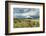 USA, Oregon, Hood River. Mt. Hood Looms over Apple Orchard-Richard Duval-Framed Photographic Print