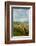 USA, Oregon, Hood River. Mt. Hood Looms over Apple Orchard-Richard Duval-Framed Photographic Print