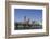 USA, Oregon, Portland. Downtown and the Hawthorne Bridge-Brent Bergherm-Framed Photographic Print