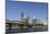 USA, Oregon, Portland. Downtown and the Hawthorne Bridge-Brent Bergherm-Mounted Photographic Print