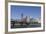 USA, Oregon, Portland. Downtown and the Hawthorne Bridge-Brent Bergherm-Framed Photographic Print