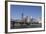 USA, Oregon, Portland. Downtown and the Hawthorne Bridge-Brent Bergherm-Framed Photographic Print