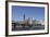 USA, Oregon, Portland. Downtown and the Hawthorne Bridge-Brent Bergherm-Framed Photographic Print