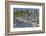 USA, Oregon, Portland. Sailboats docked in Tomahawk Bay.-Jaynes Gallery-Framed Photographic Print