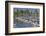 USA, Oregon, Portland. Sailboats docked in Tomahawk Bay.-Jaynes Gallery-Framed Photographic Print