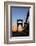 Usa, Oregon, Portland. St. Johns Bridge at sunrise.-Jaynes Gallery-Framed Photographic Print