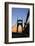 Usa, Oregon, Portland. St. Johns Bridge at sunrise.-Jaynes Gallery-Framed Photographic Print
