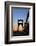 Usa, Oregon, Portland. St. Johns Bridge at sunrise.-Jaynes Gallery-Framed Photographic Print