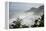 USA, Oregon. Seal Cove in fog on Pacific Coast Scenic Byway between Florence and Newport.-Alison Jones-Framed Premier Image Canvas