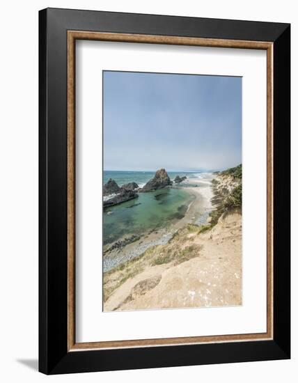 USA, Oregon. Seal Rocks State Park, Seal Rocks.-Rob Tilley-Framed Photographic Print