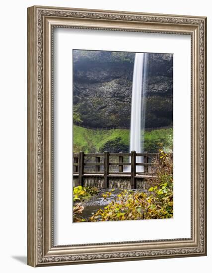 USA, Oregon, Silver Falls State Park, Falls-Hollice Looney-Framed Photographic Print