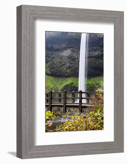 USA, Oregon, Silver Falls State Park, Falls-Hollice Looney-Framed Photographic Print