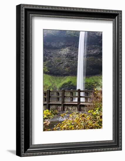 USA, Oregon, Silver Falls State Park, Falls-Hollice Looney-Framed Photographic Print