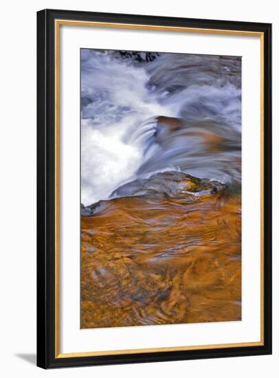 USA, Oregon. Waterfall in South Fork River-Steve Terrill-Framed Photographic Print