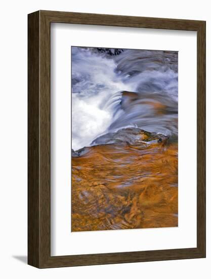 USA, Oregon. Waterfall in South Fork River-Steve Terrill-Framed Photographic Print