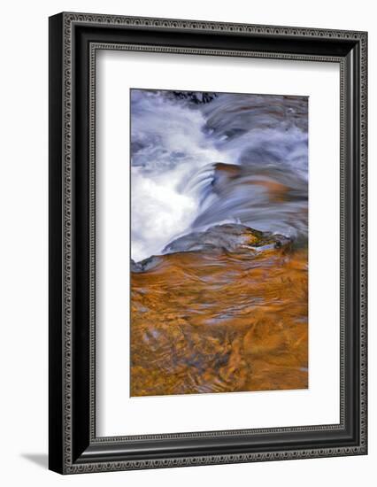 USA, Oregon. Waterfall in South Fork River-Steve Terrill-Framed Photographic Print