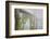 USA, Oregon. Yaquina Bay Bridge in Fog-Jean Carter-Framed Photographic Print