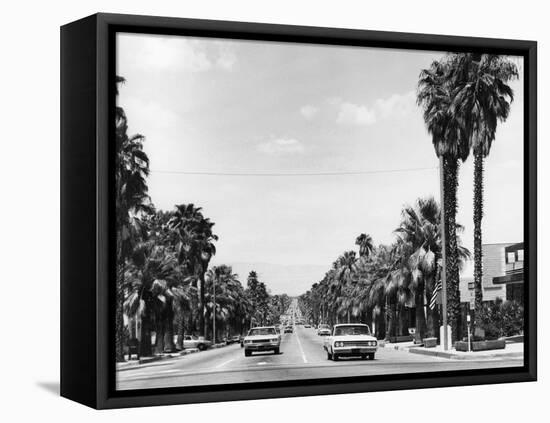 USA, Palm Springs-null-Framed Premier Image Canvas