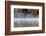 USA, Pennsylvania, Benton. Fog over Pond-Jay O'brien-Framed Photographic Print