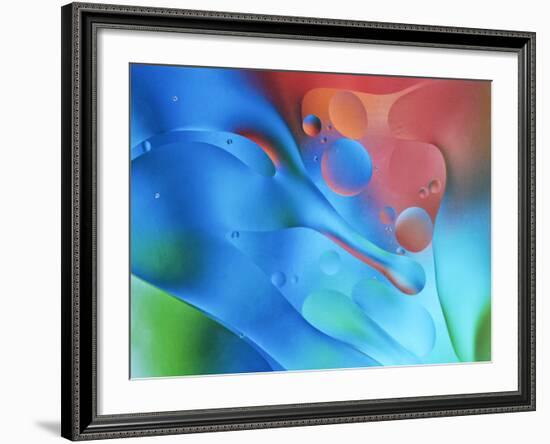 USA, Pennsylvania, Erie. Oil Abstract-Ellen Anon-Framed Photographic Print