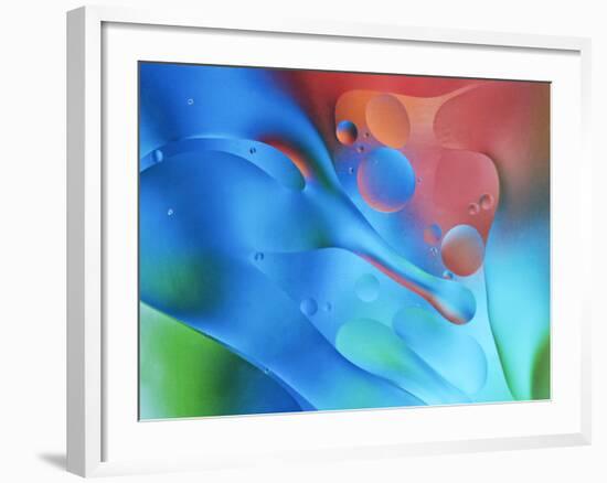 USA, Pennsylvania, Erie. Oil Abstract-Ellen Anon-Framed Photographic Print