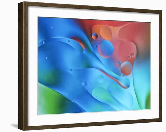 USA, Pennsylvania, Erie. Oil Abstract-Ellen Anon-Framed Photographic Print