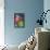 USA, Pennsylvania, Erie. Oil Abstract-Ellen Anon-Framed Premier Image Canvas displayed on a wall