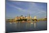 USA, Pennsylvania, Pittsburgh. Boats in Front of Point State Park-Kevin Oke-Mounted Photographic Print