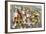 USA, Rhode Island, Block Island. Fishing buoys and floats on a wall.-Cindy Miller Hopkins-Framed Photographic Print