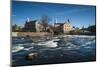 USA, Rhode Island, Pawtucket, Cotton spinning mill-Walter Bibikow-Mounted Photographic Print