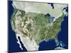 USA, Satellite Image-PLANETOBSERVER-Mounted Photographic Print