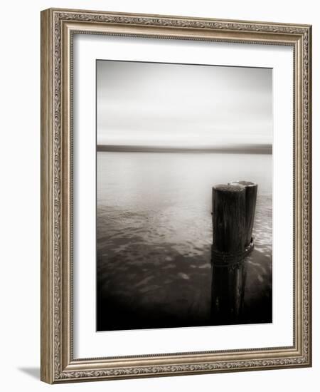 USA, Seattle, view from Alki b-Savanah Plank-Framed Photo