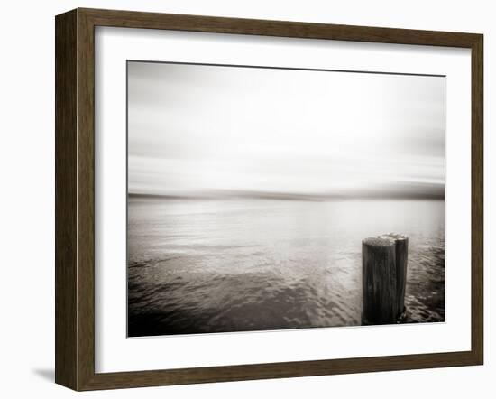 USA, Seattle, view from Alki b-Savanah Plank-Framed Photo