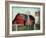 USA Silo-Elizabeth Medley-Framed Art Print