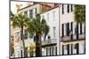 USA, South Carolina, Charleston, Colourful buildings in the historical centre-Jordan Banks-Mounted Photographic Print