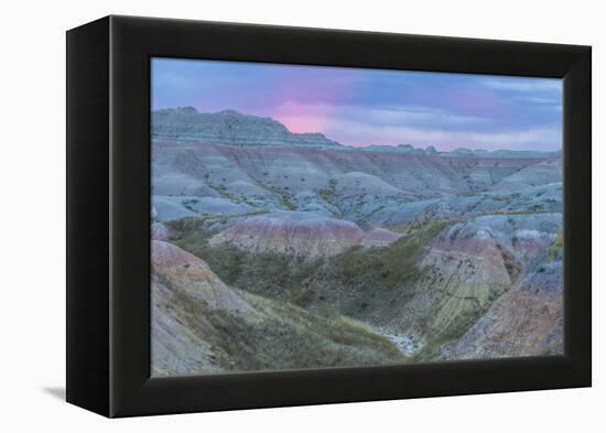 USA, South Dakota, Badlands National Park. Wilderness Landscape-Cathy & Gordon Illg-Framed Premier Image Canvas