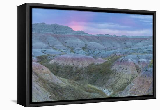 USA, South Dakota, Badlands National Park. Wilderness Landscape-Cathy & Gordon Illg-Framed Premier Image Canvas