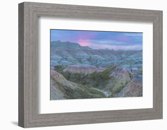 USA, South Dakota, Badlands National Park. Wilderness Landscape-Cathy & Gordon Illg-Framed Photographic Print