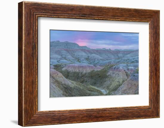 USA, South Dakota, Badlands National Park. Wilderness Landscape-Cathy & Gordon Illg-Framed Photographic Print