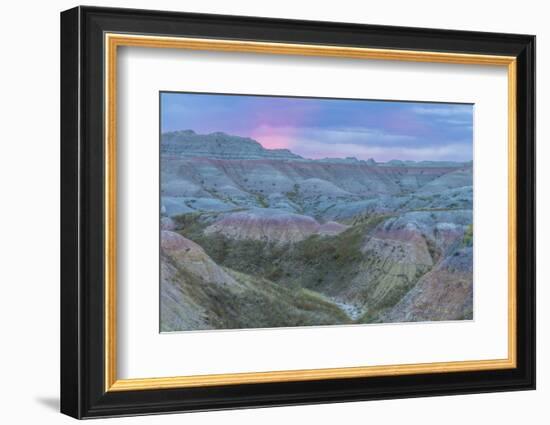 USA, South Dakota, Badlands National Park. Wilderness Landscape-Cathy & Gordon Illg-Framed Photographic Print