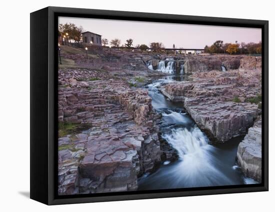 USA, South Dakota, Sioux Falls, Sioux Falls Park-Walter Bibikow-Framed Premier Image Canvas