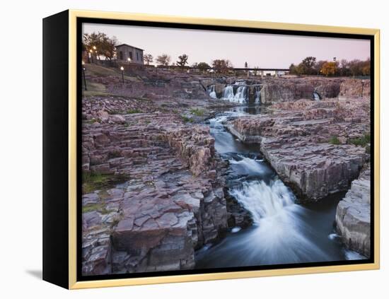 USA, South Dakota, Sioux Falls, Sioux Falls Park-Walter Bibikow-Framed Premier Image Canvas