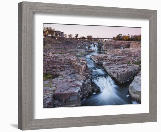 USA, South Dakota, Sioux Falls, Sioux Falls Park-Walter Bibikow-Framed Photographic Print