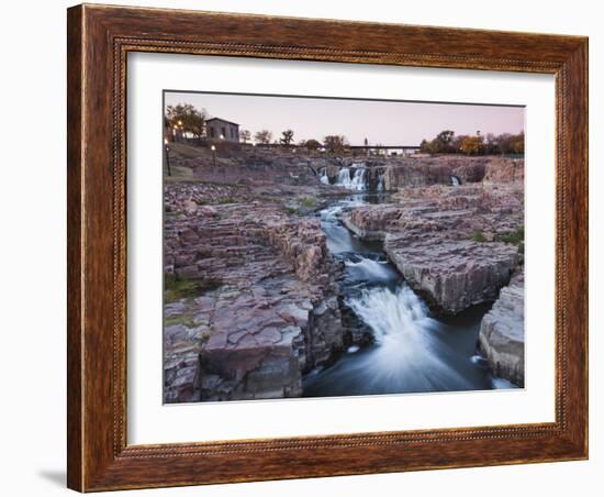 USA, South Dakota, Sioux Falls, Sioux Falls Park-Walter Bibikow-Framed Photographic Print