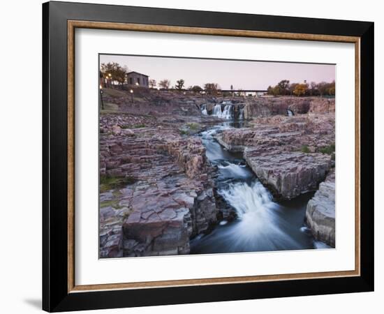 USA, South Dakota, Sioux Falls, Sioux Falls Park-Walter Bibikow-Framed Photographic Print