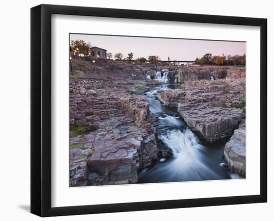 USA, South Dakota, Sioux Falls, Sioux Falls Park-Walter Bibikow-Framed Photographic Print