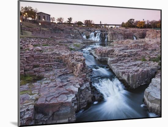 USA, South Dakota, Sioux Falls, Sioux Falls Park-Walter Bibikow-Mounted Photographic Print